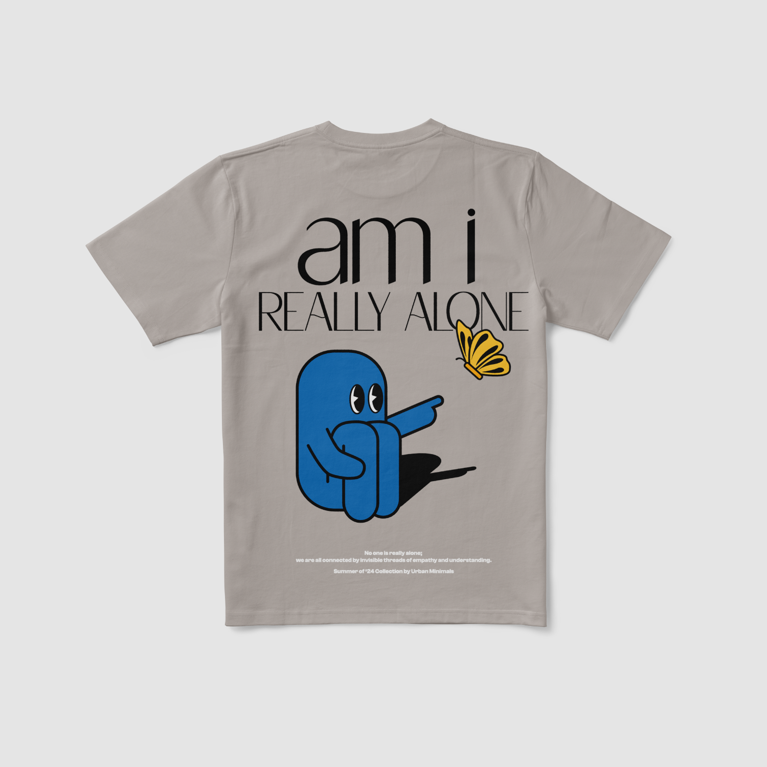 Am I Really Alone - Mens Essential Tee - Graphic Mens Tee 2024 Edition