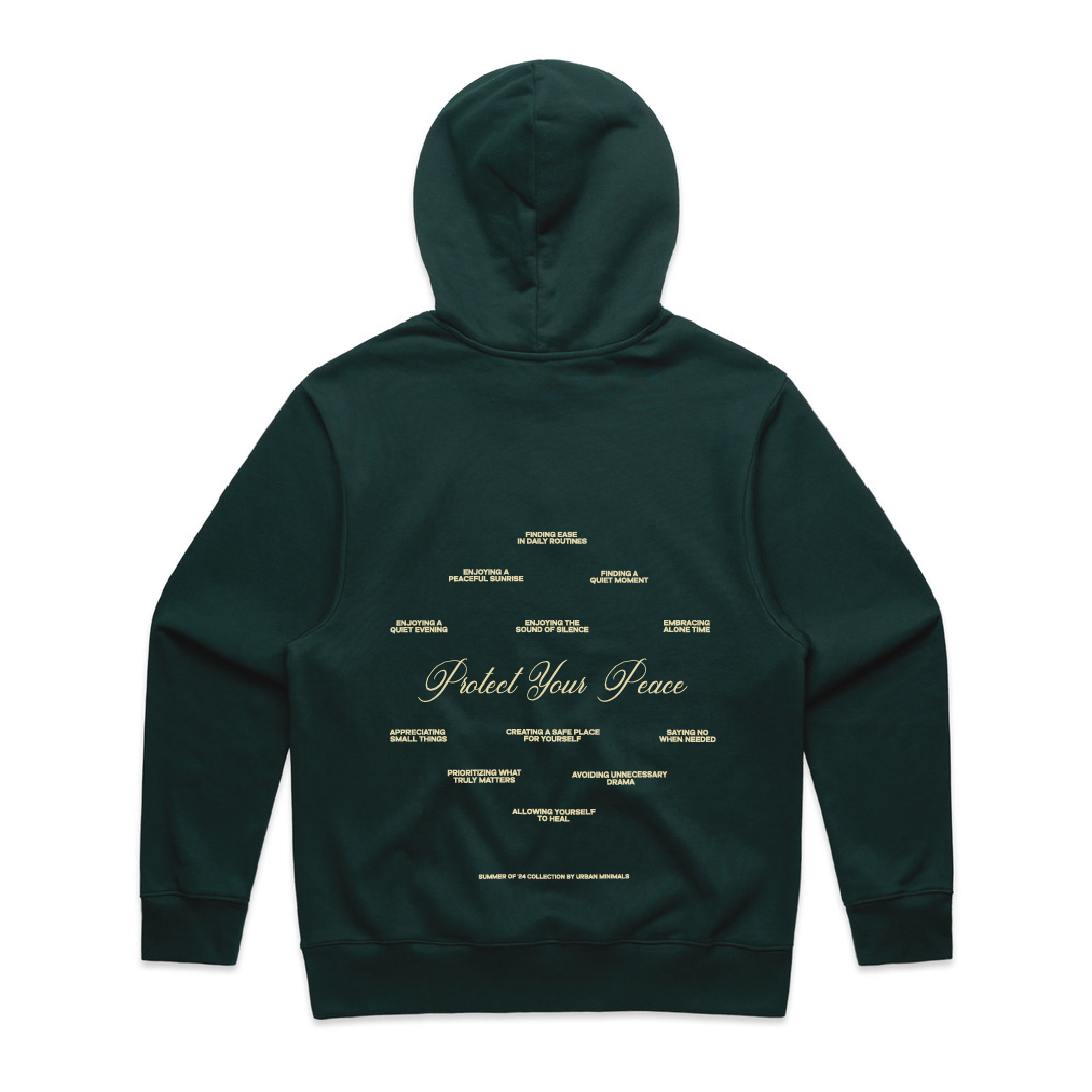 Protect Your Peace Affirmations - Heavy Hoodie